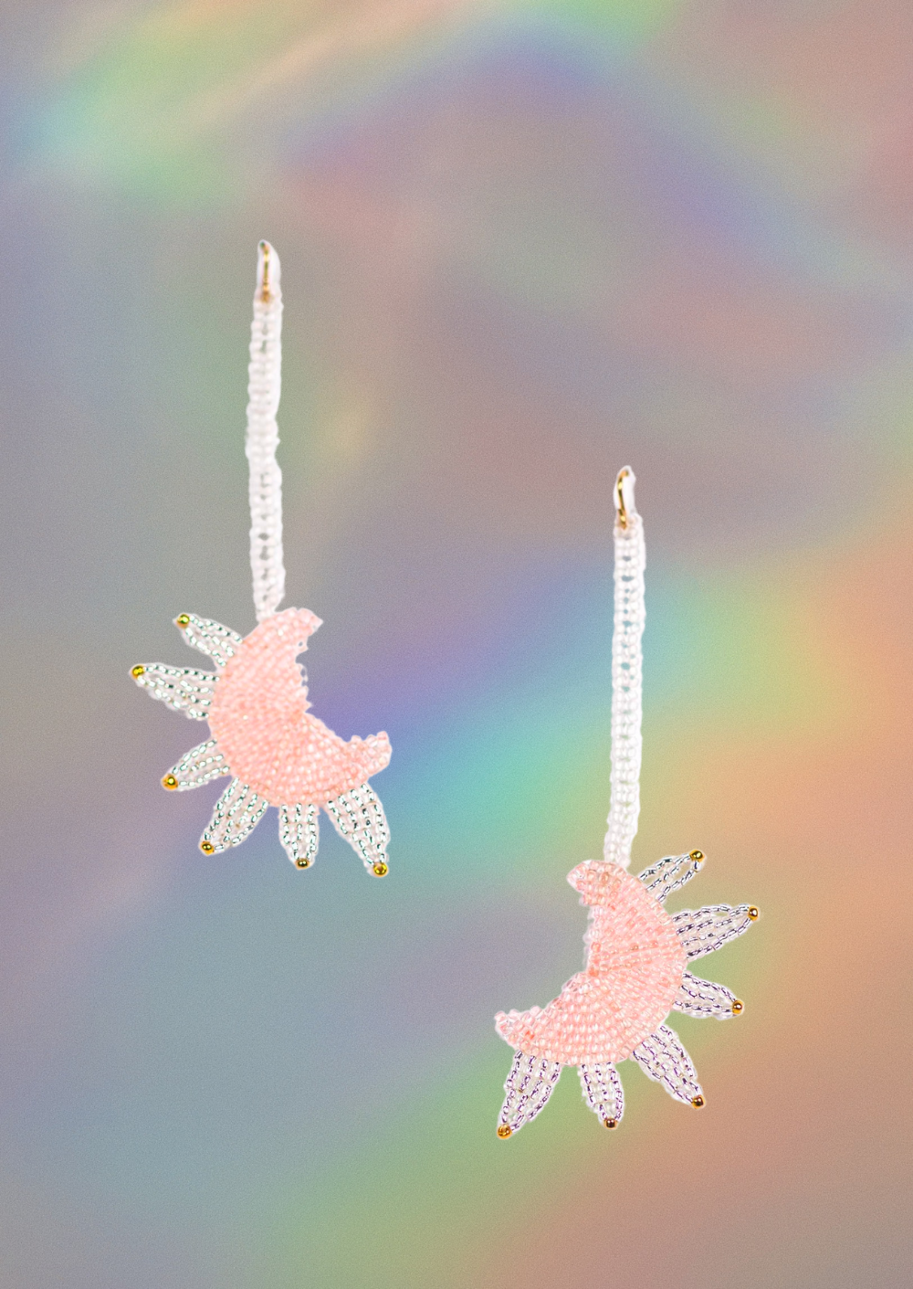 Salihah Moore Pink Moons Earrings