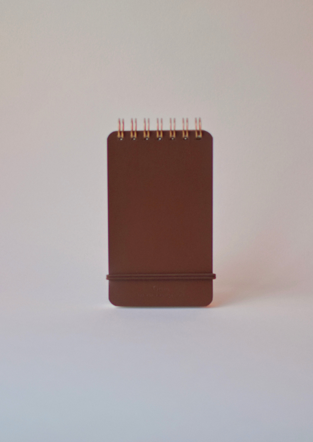 Grain Leather Memo Pad