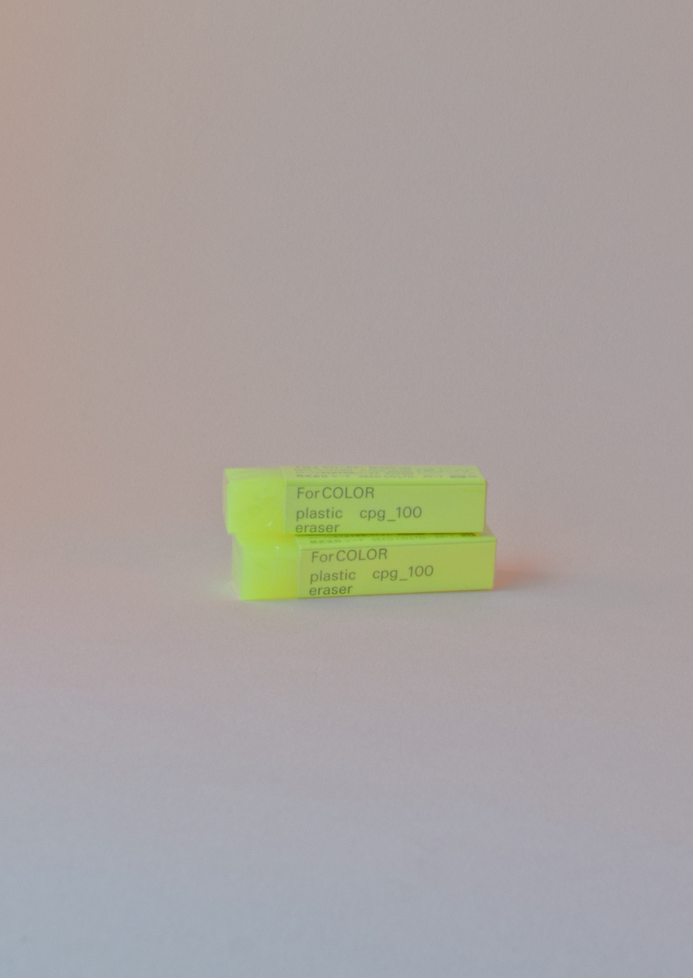 Forcolor Neon Yellow Eraser