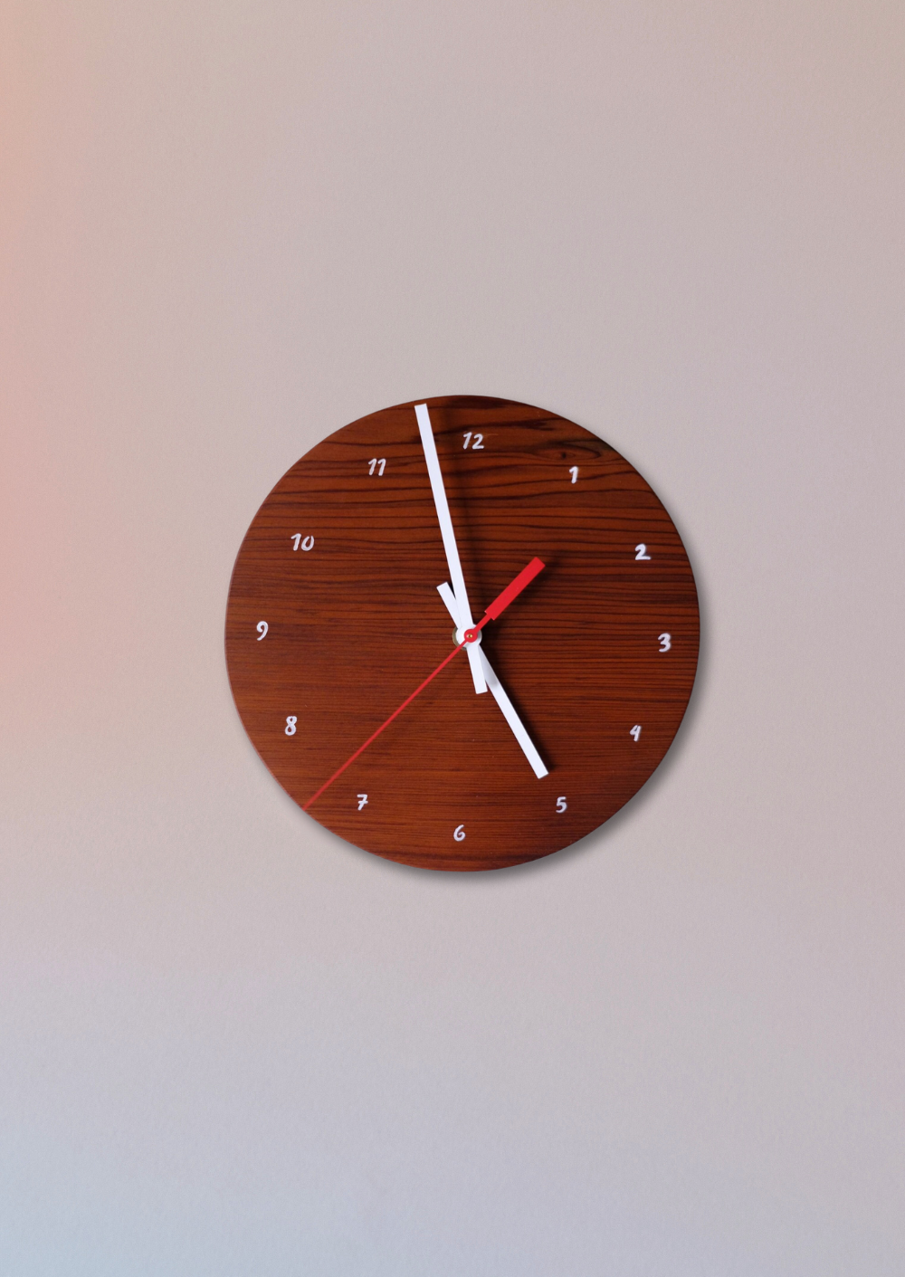 Vince Waring Redwood Clock