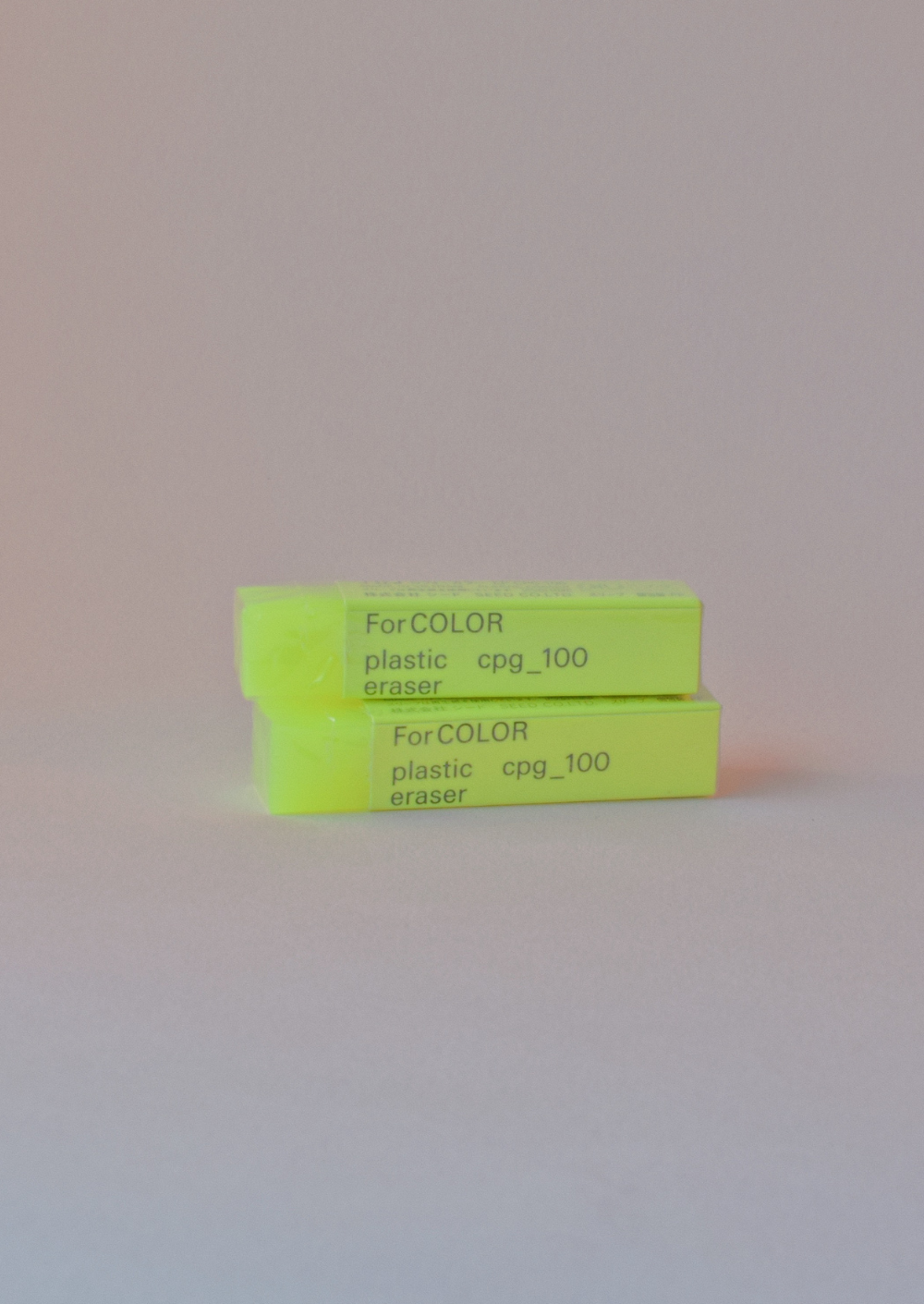 Forcolor Neon Yellow Eraser