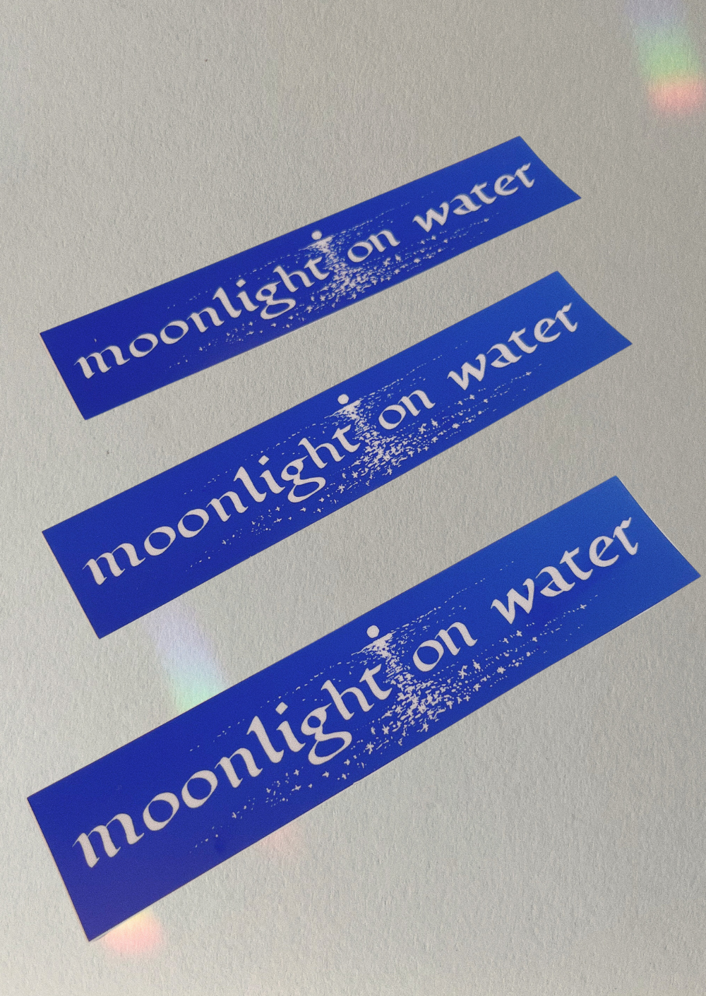 Moonlight on Water Bumper Sticker