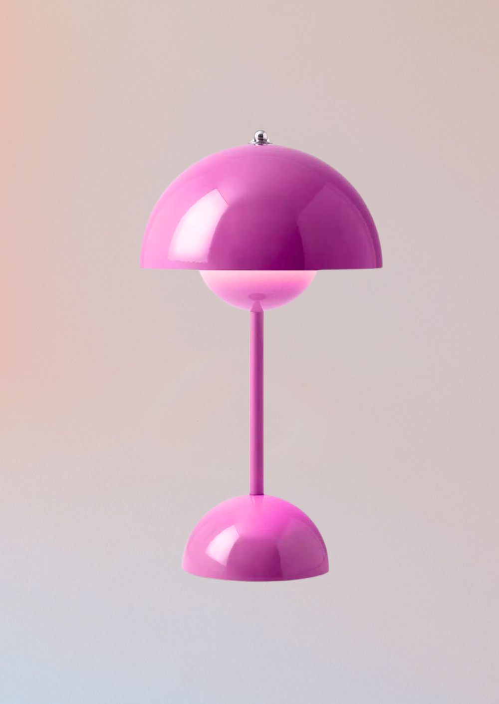 &Tradition Flowerpot Portable Table Lamp tangy pink