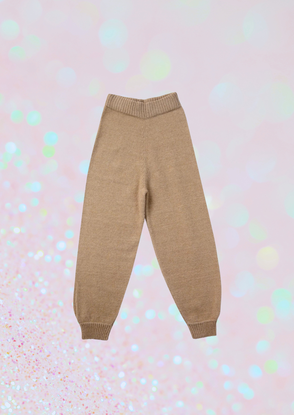 Micaela Greg Vela Knit Pant in Camel