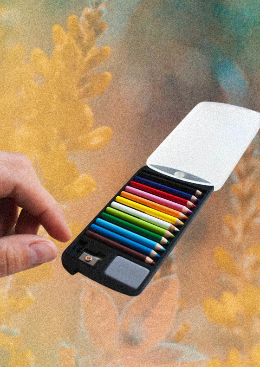 Mini Colored Pencil Travel Set