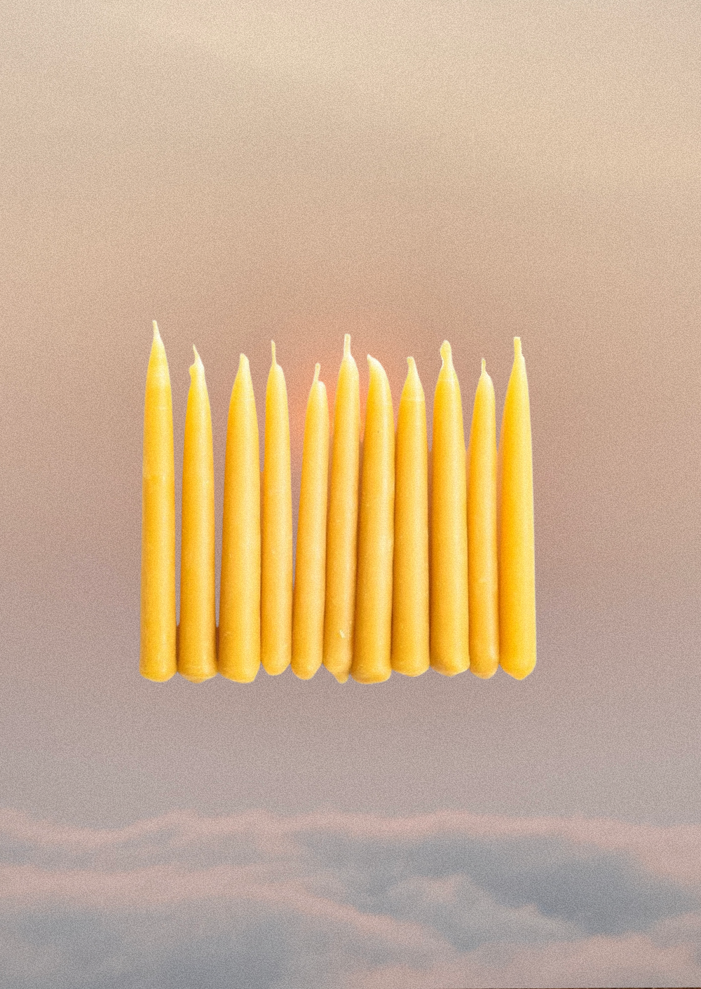 Happy Organics Beeswax Birthday Candles